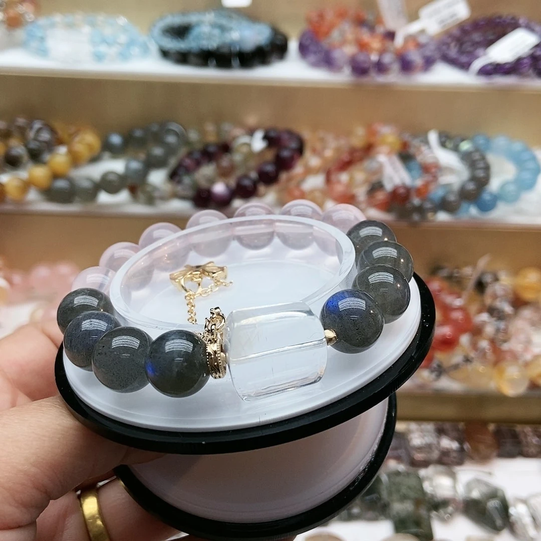 水晶手串未镶嵌瑾*原创