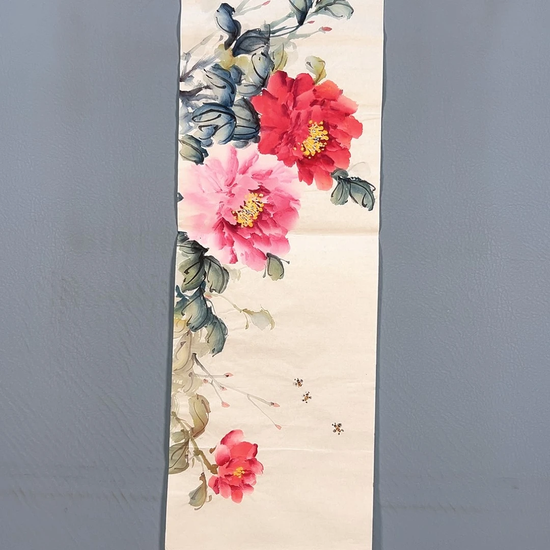 国画556 花鸟在树荫底下