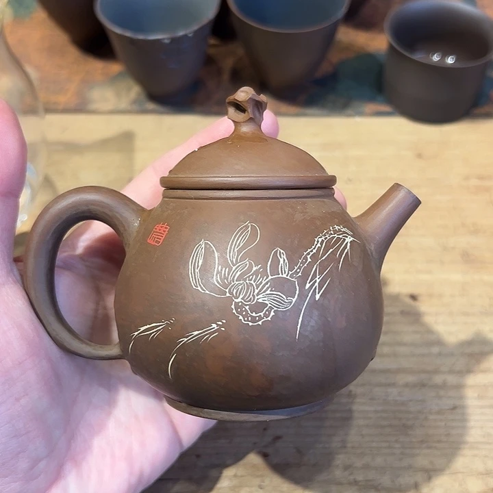 壶建水紫陶全手工