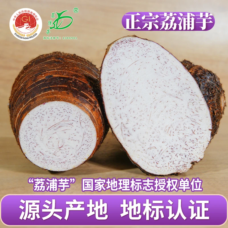 广西正宗荔浦芋头3/5/9斤装粉糯香甜奶茶甜品搭配
