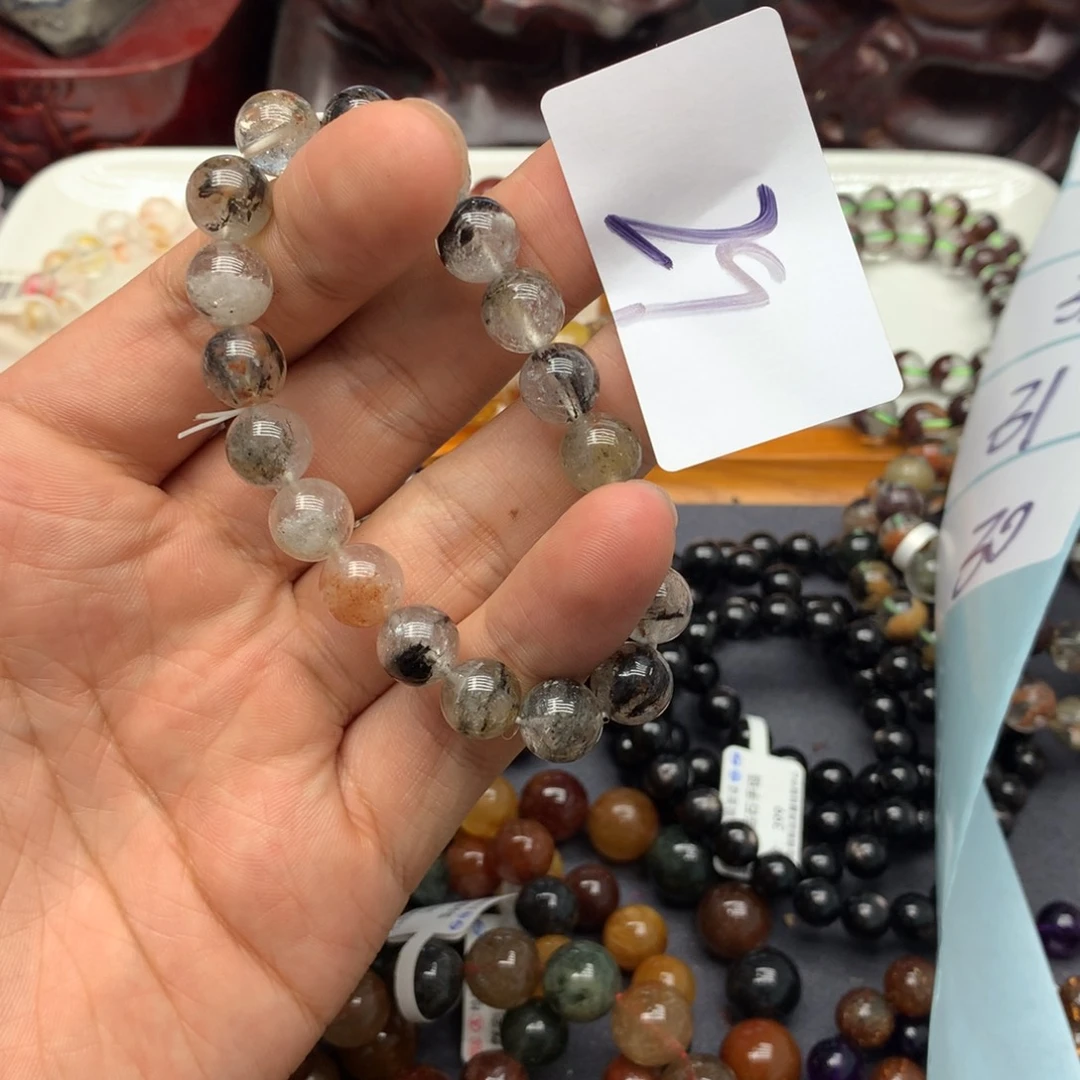 水晶手链未镶嵌天然