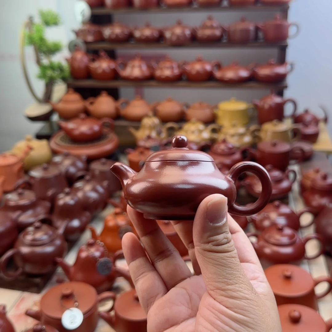J***·紫砂茶壶朱泥壶茶具套装家用茶具