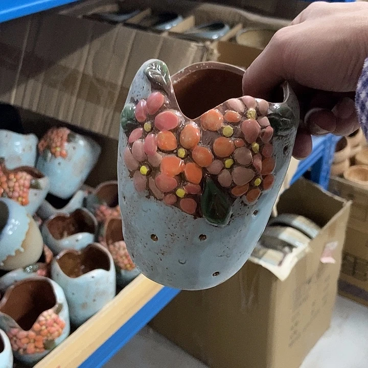 花盆单场满9.9发货9×13蓝