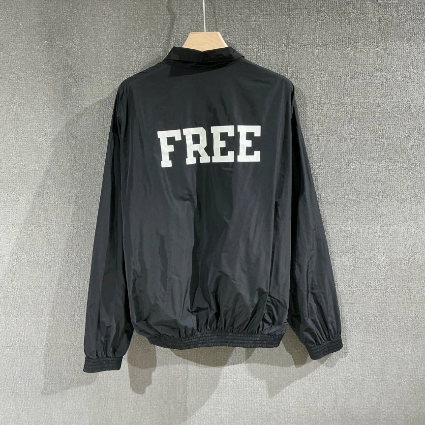 99新 Balenciaga/巴黎世家 （pm）FREE印花冲锋衣 36码/0925