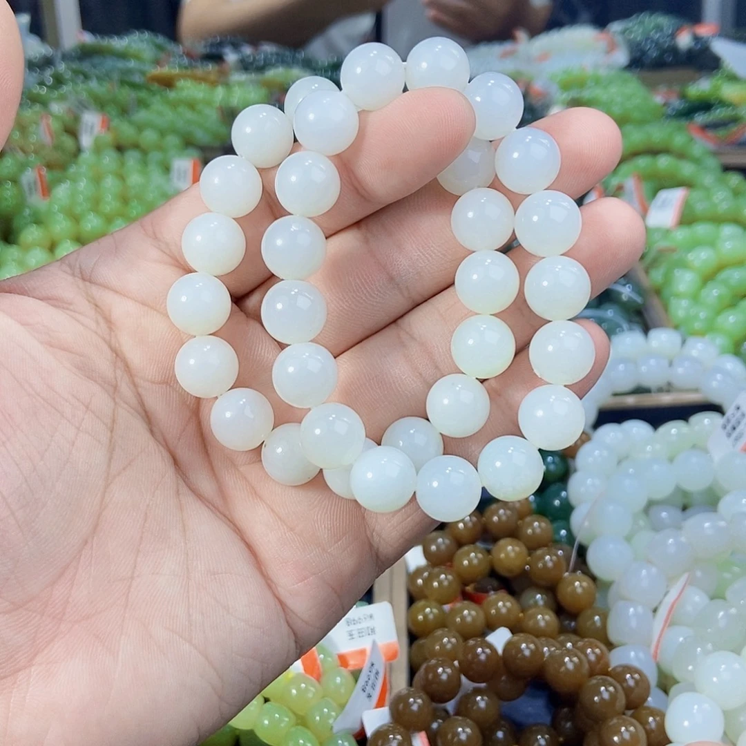 未镶嵌手串和田玉纯天然卡12新疆且末天泰料多样性发一