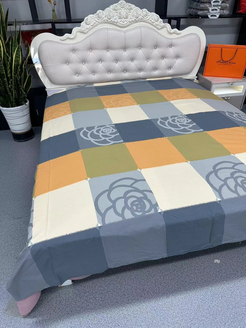 《玫瑰格调》高档加厚加密亲肤斜纹双人1.8米.2.0米床用床单送加工