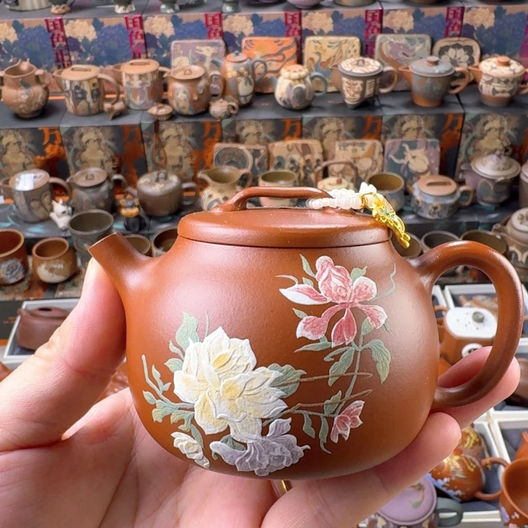茶壶紫砂150cc原矿精工半手