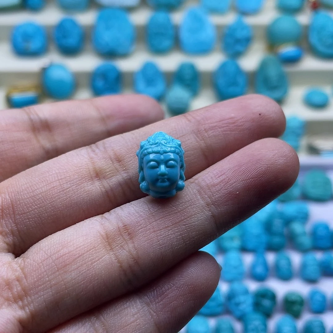 未镶嵌绿松石珠宝奇石