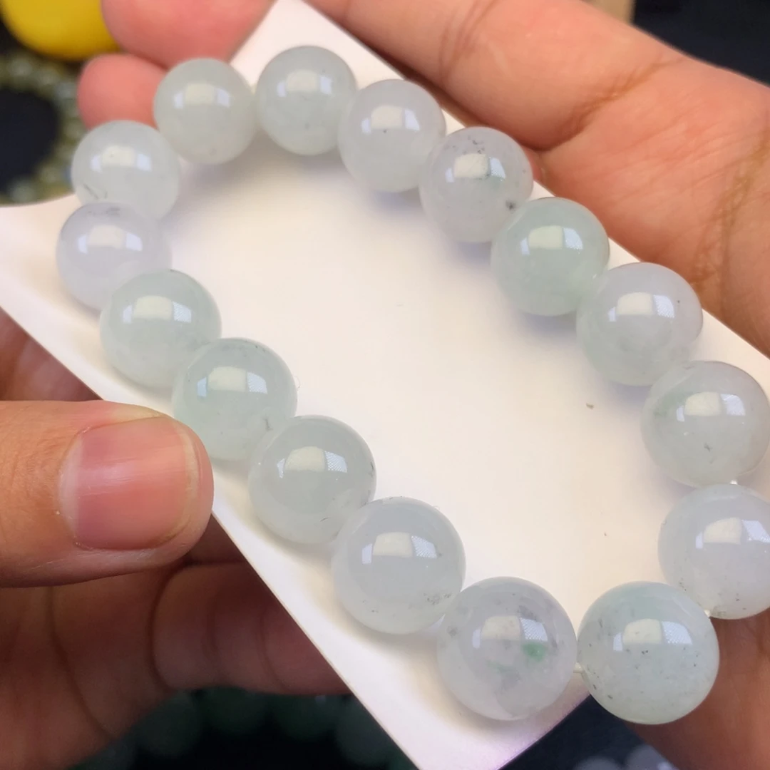 翡翠未镶嵌颈饰天然缅甸翡翠A货卡13