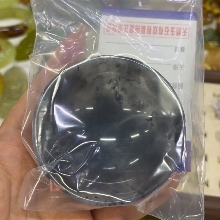 蛇纹石玉吊坠合金包*欠