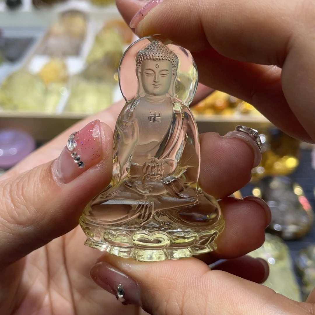 水晶颈饰未镶嵌定制