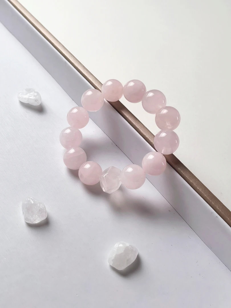 简约设计水晶粉水晶生日礼物