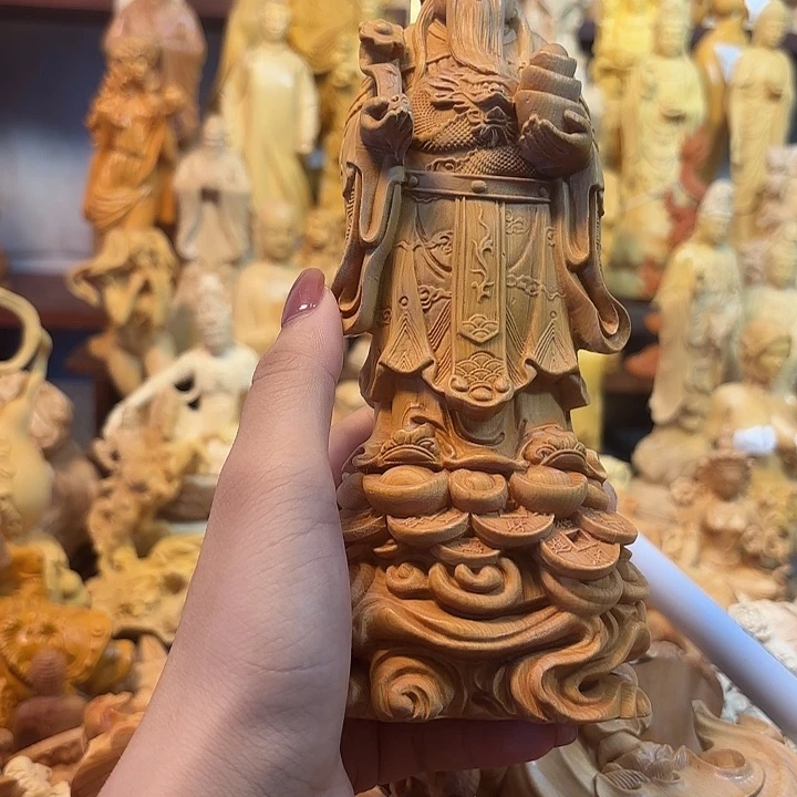 烟***柏木（崖柏）崖柏瑕疵财神