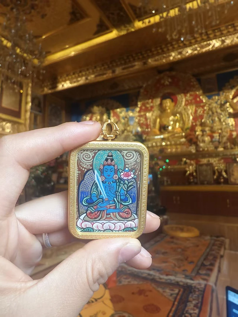 虚老师--热贡纯手绘