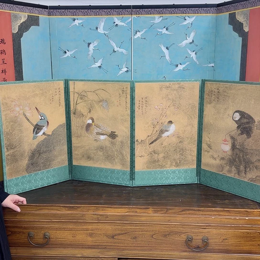 国画艺术家的作品