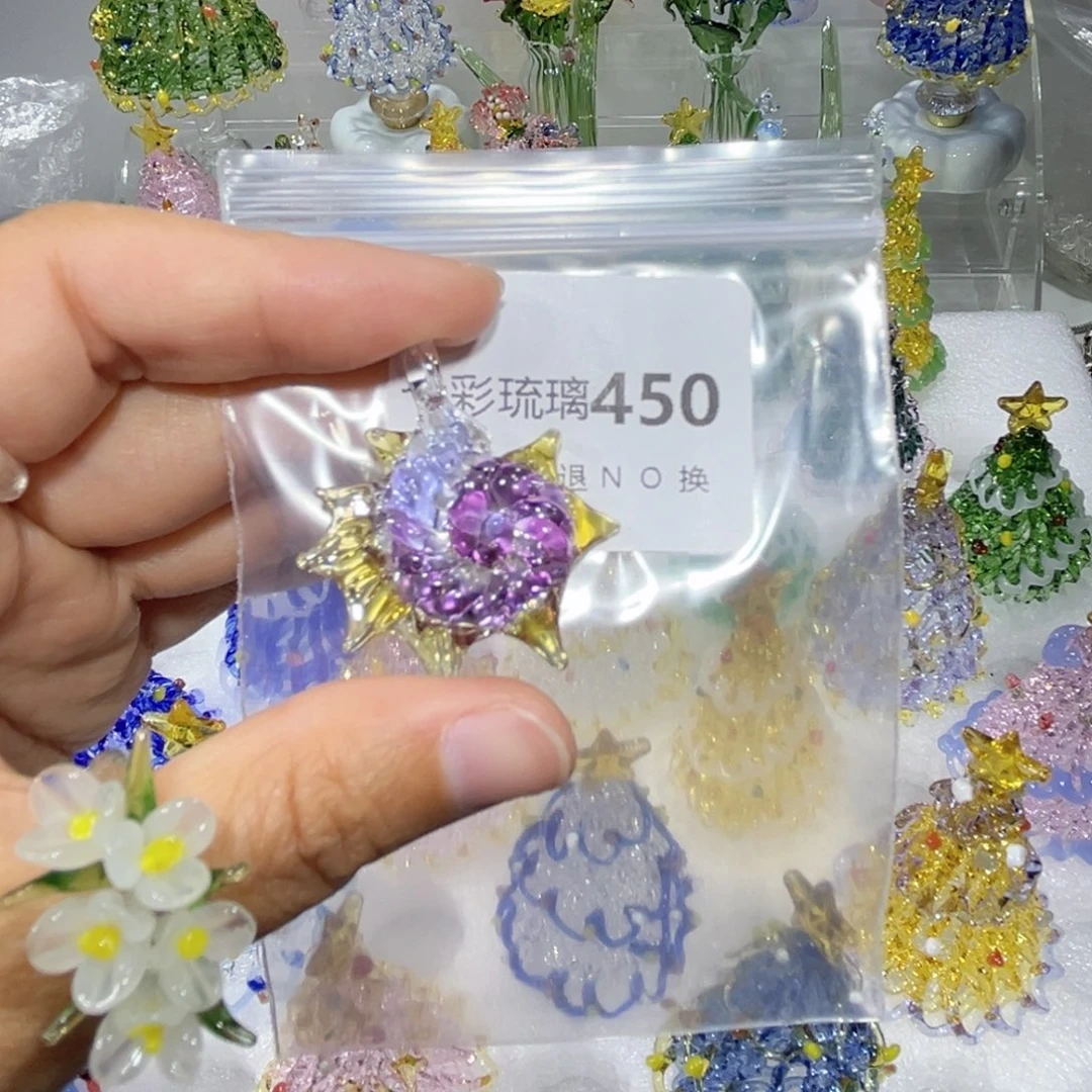 山***河颈饰玻璃450海螺一个