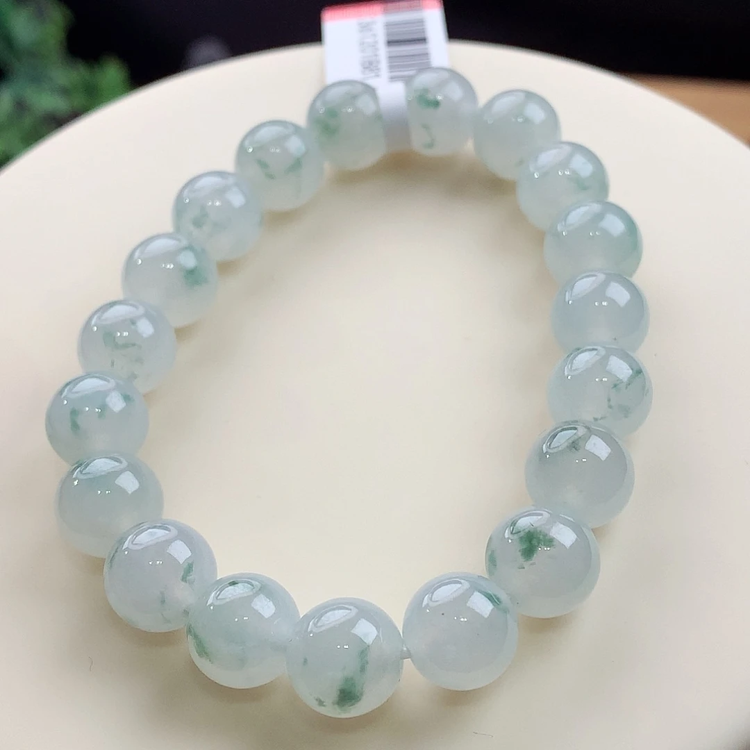 未镶嵌手链翡翠卡10mm