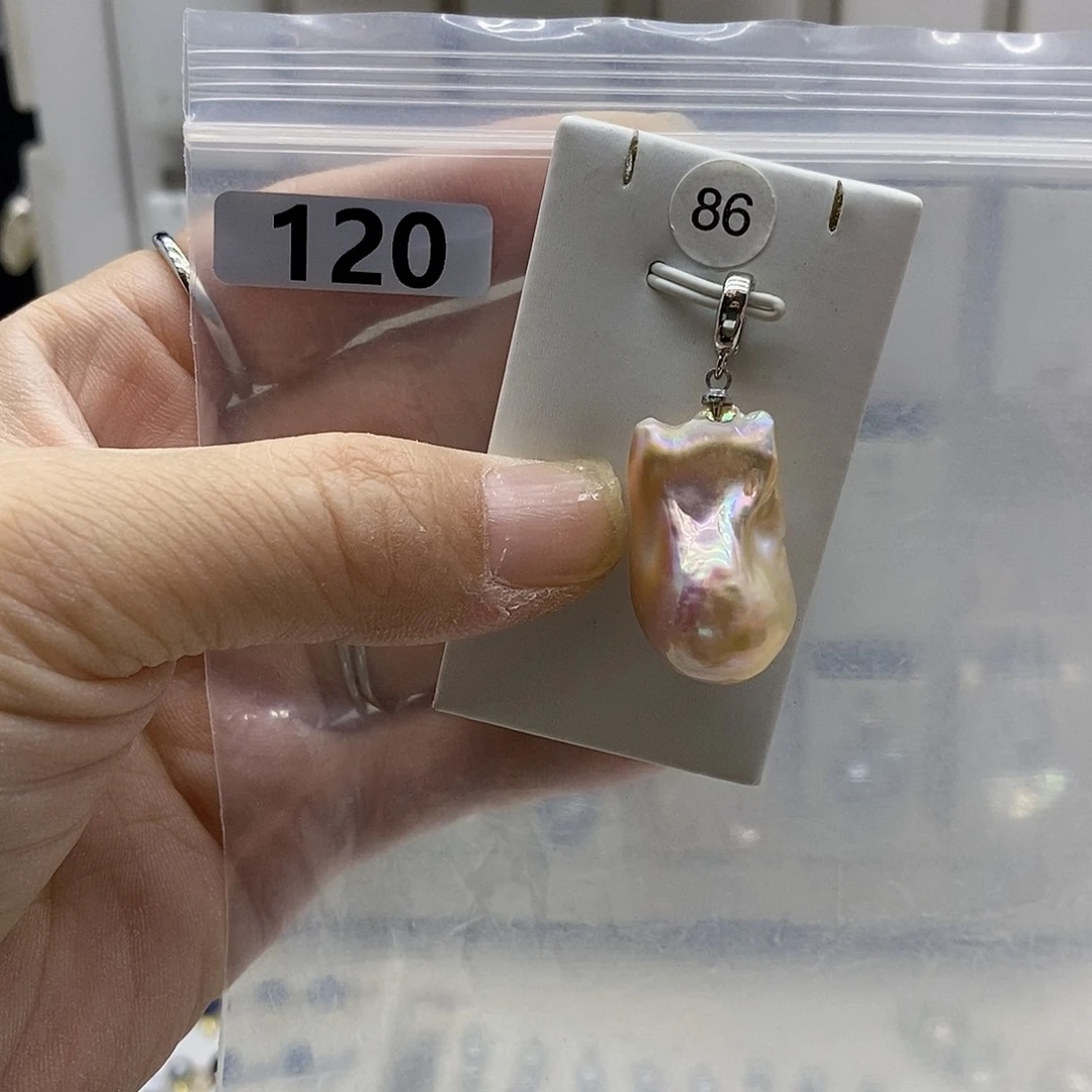 颈饰合金淡水珍珠