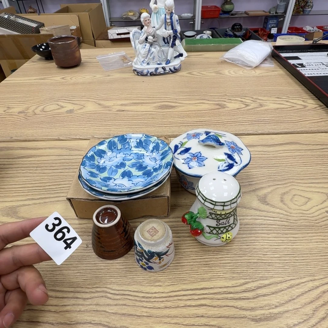 瓷片工艺品摆件瓷器摆件正能量