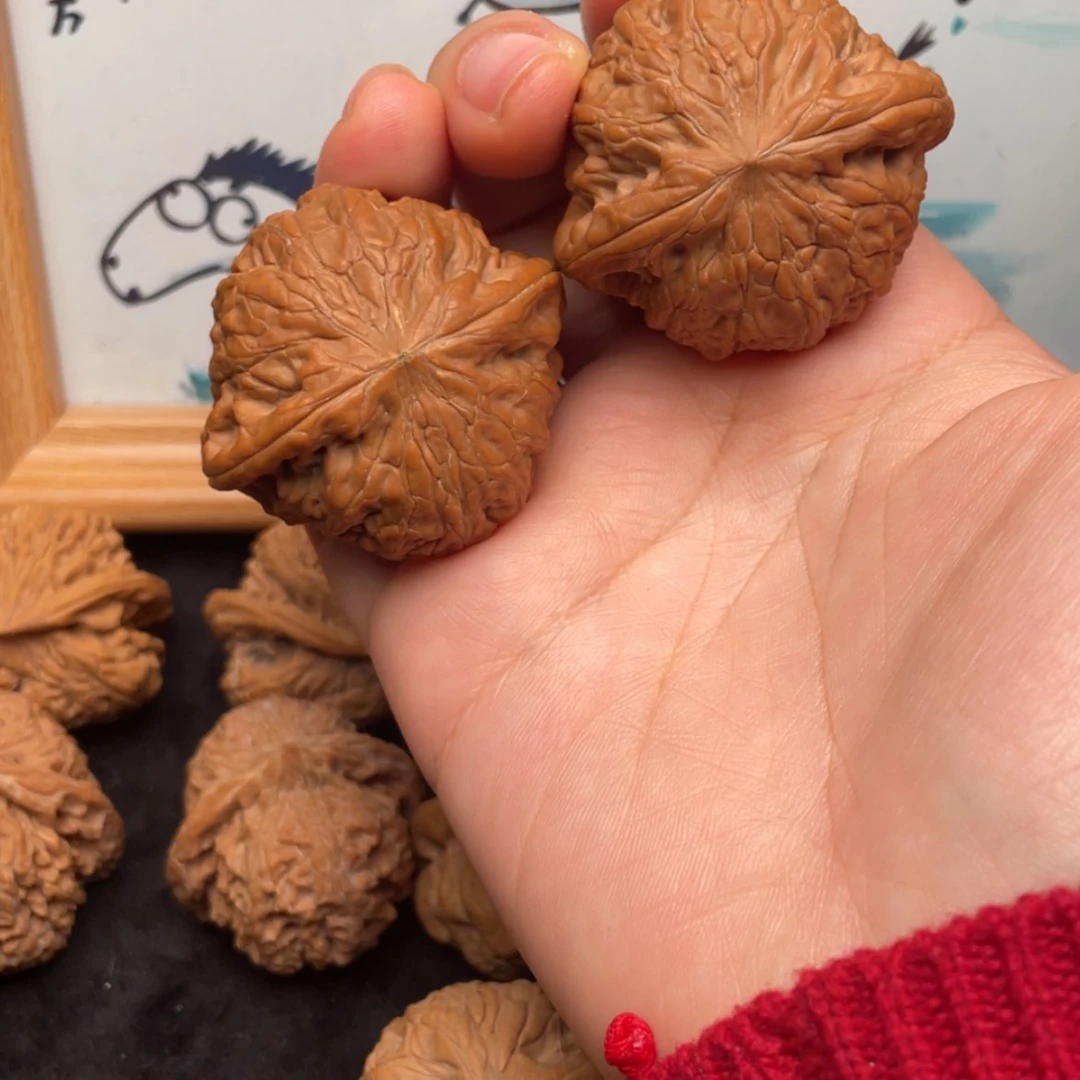 【闪购商品】文玩核桃把件煤*43全品铁锤