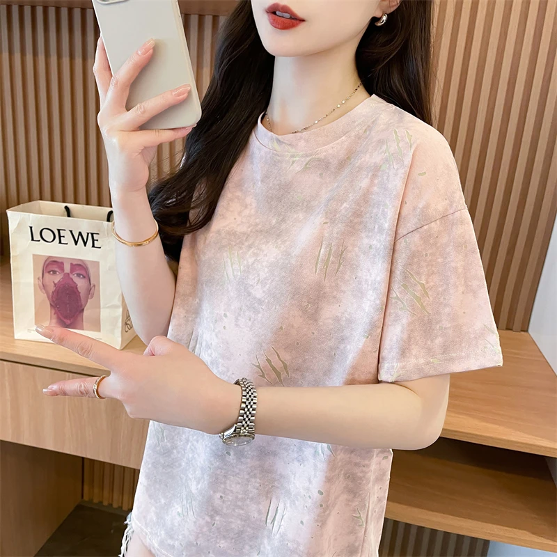 高级感小众不撞款洋气短袖T恤女夏季上衣服新爆款初高中学生体恤