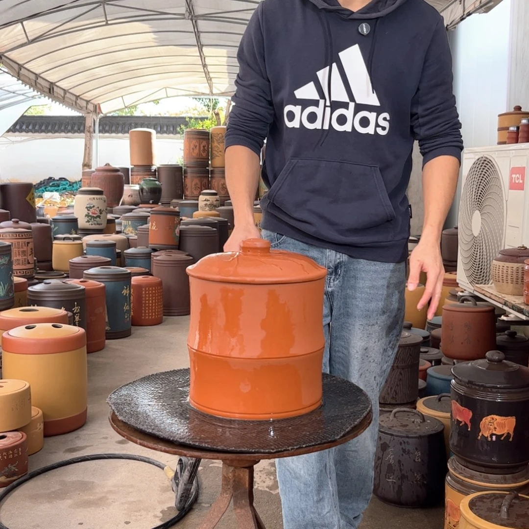 茶叶罐紫砂8 饼茶叶罐