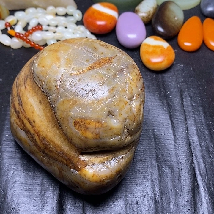 和田玉未镶嵌摆件