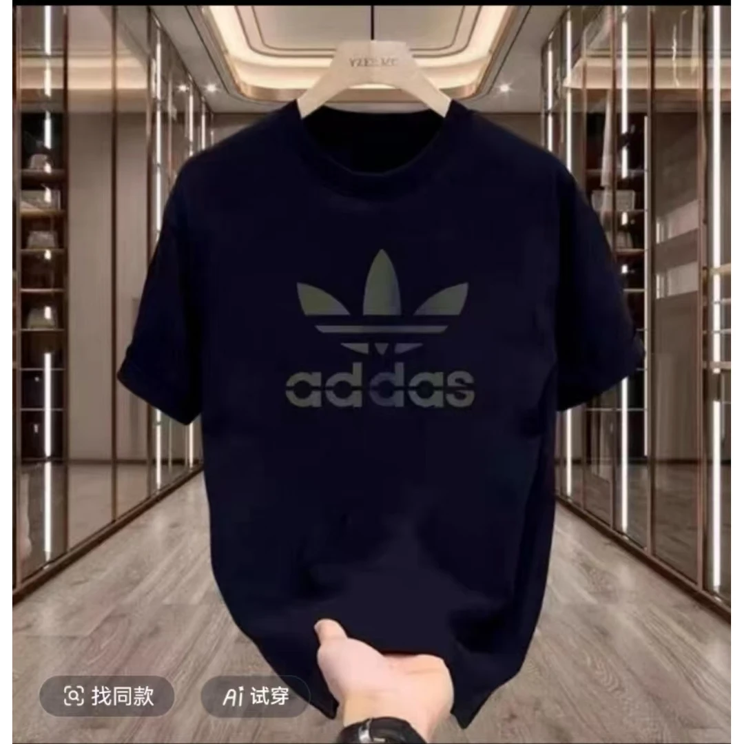 【一折粉丝福利】潮牌男女同款圆领百搭T恤