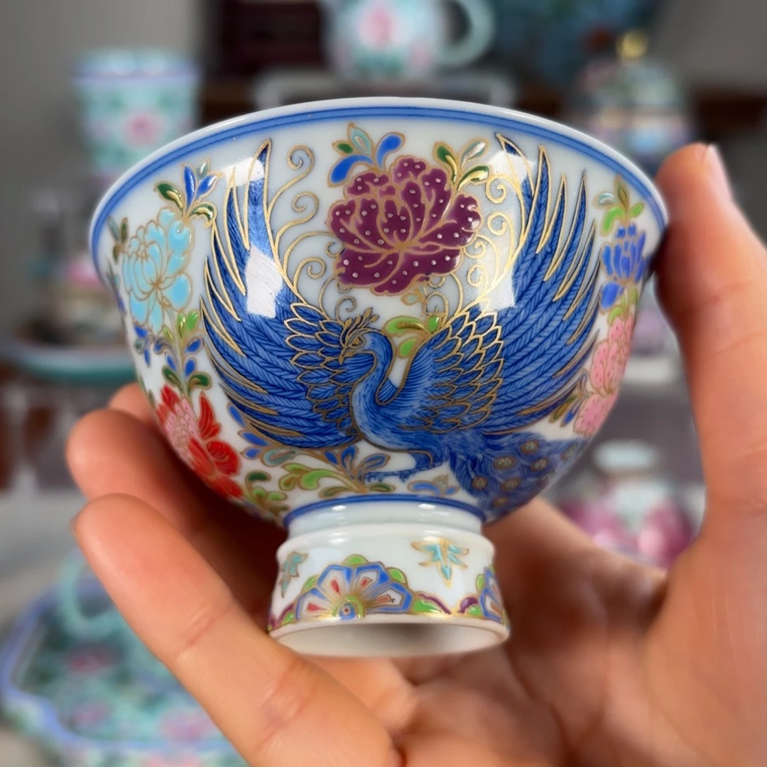 纯手工手绘 高端茶器