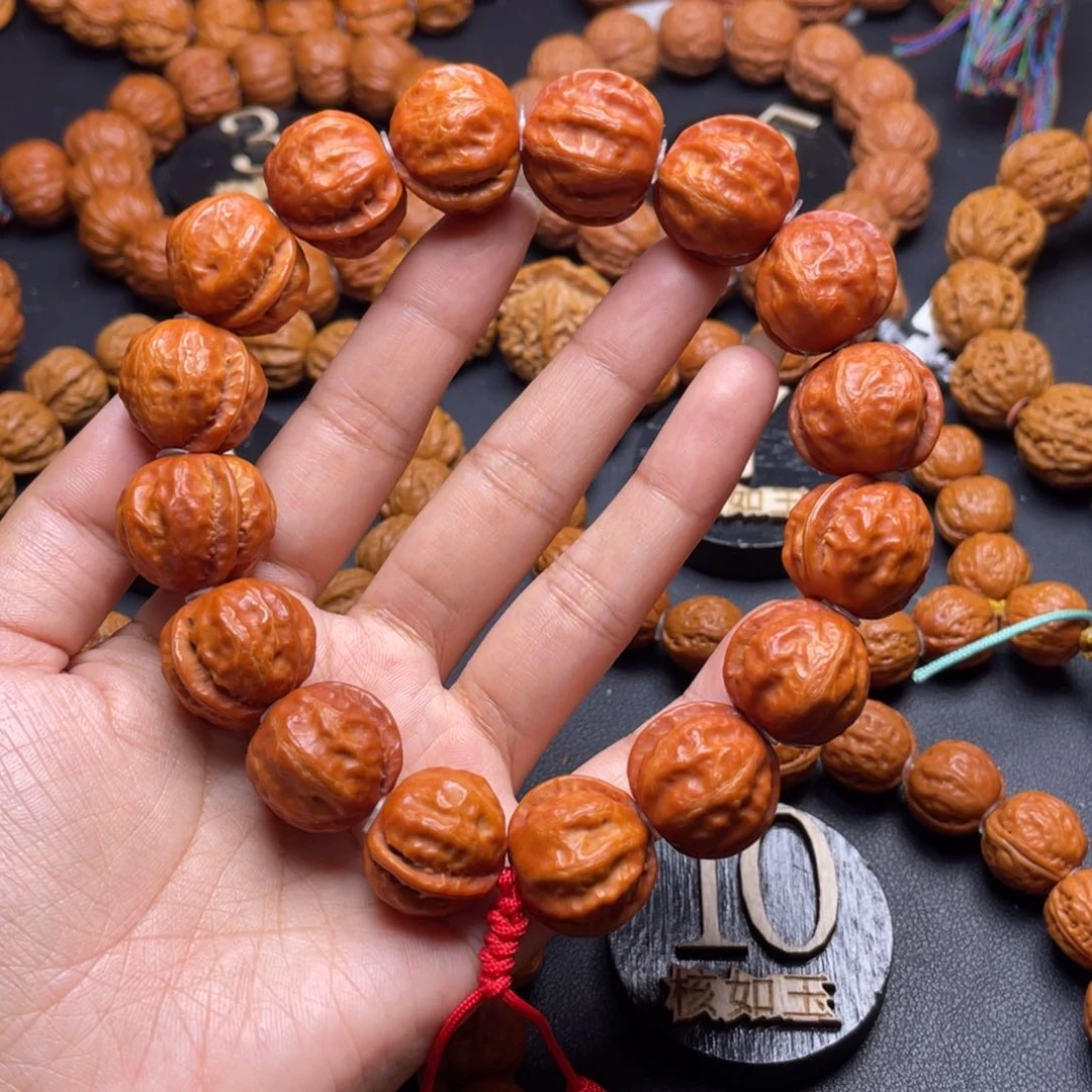 文玩核桃手串磨盘111