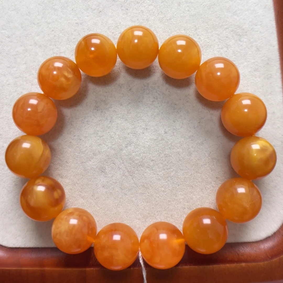 蜜蜡未镶嵌手串蜜蜡