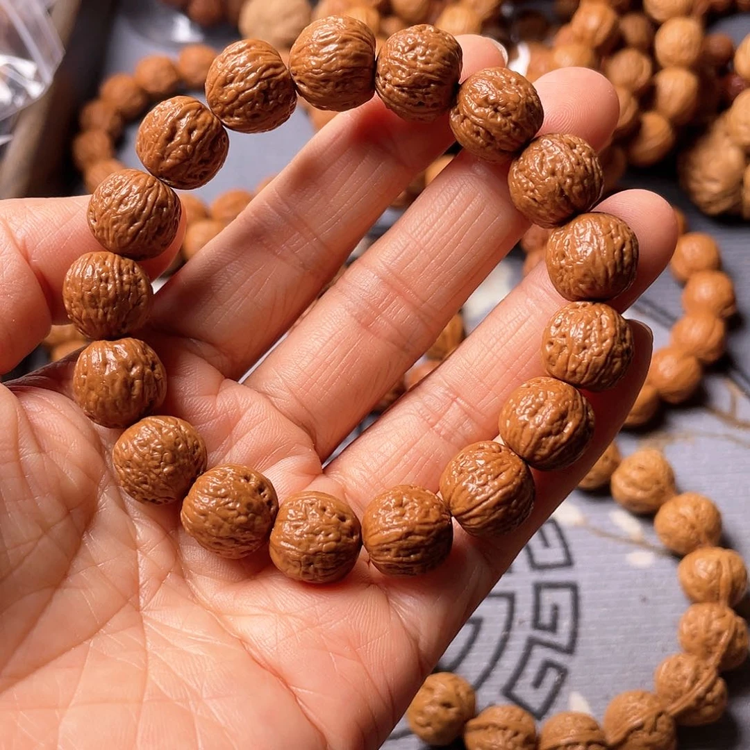 文玩核桃手串?****1.35铁籽