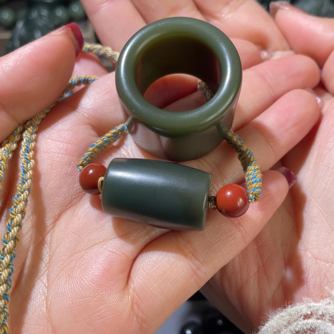 和田玉扳指22.4未镶嵌邱*森