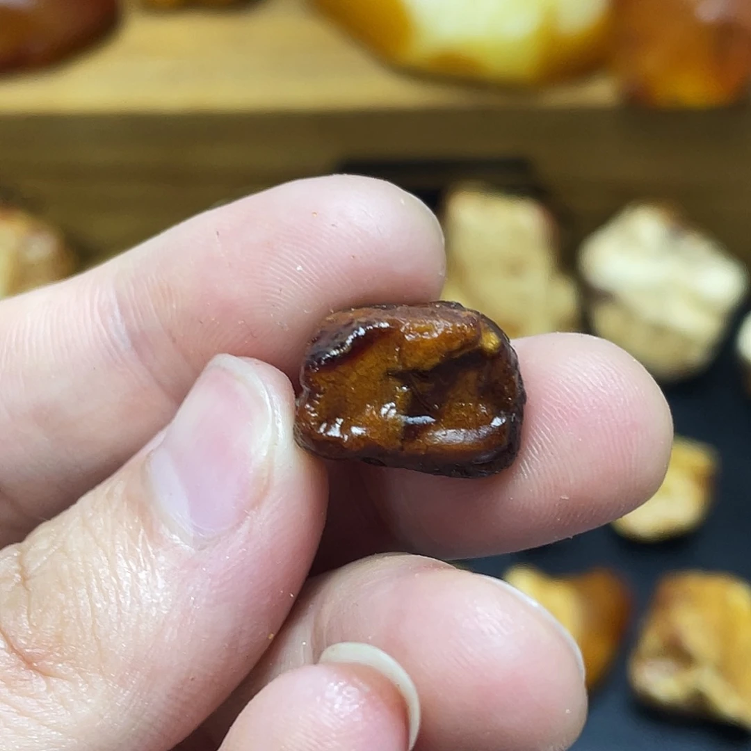 定制琥珀未镶嵌囍****人定制