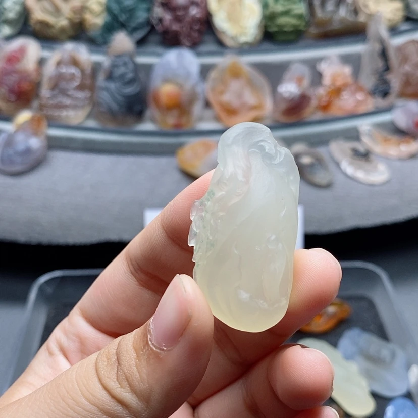 【闪购商品】未镶嵌吊坠定制玛瑙