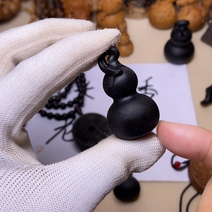 手串/手链檀香木老山檀香阴沉璃龙葫芦