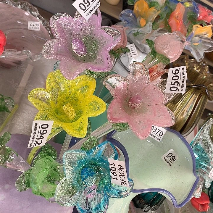 琉璃0938 0506 1091 0942花瓶摆件