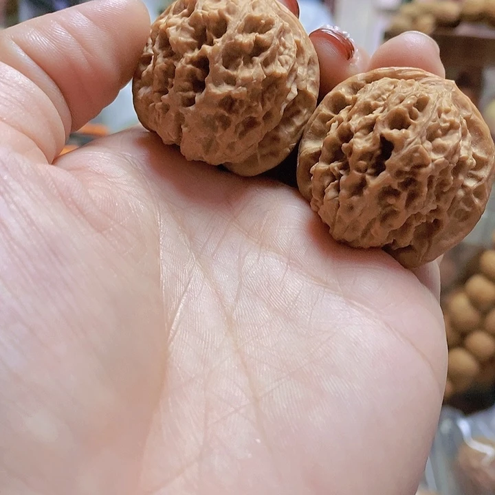 【闪购商品】文玩核桃把件37金锭元宝