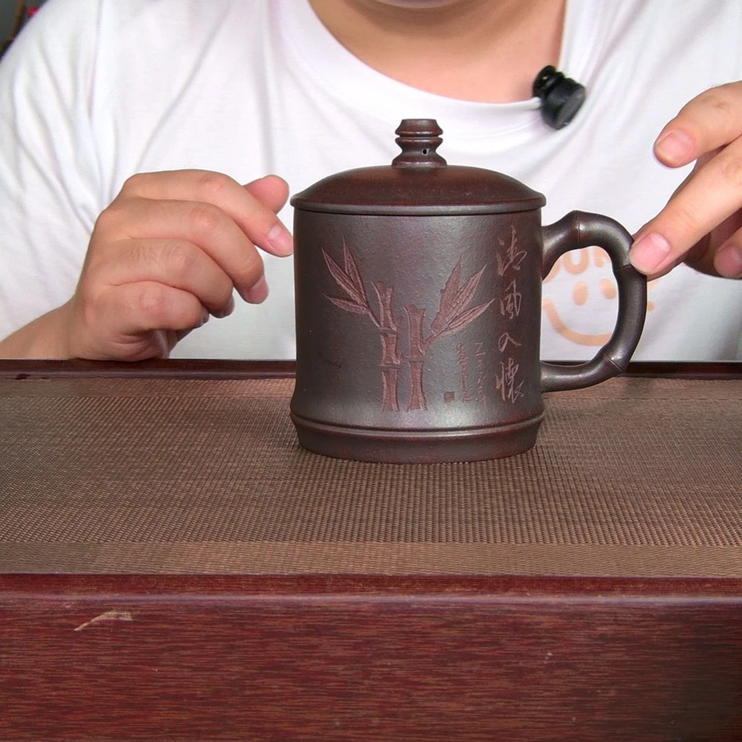 茶杯紫砂高货放漏