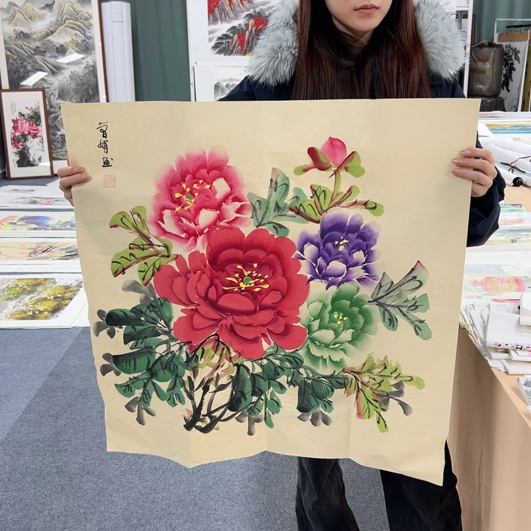 国画精品手绘作品