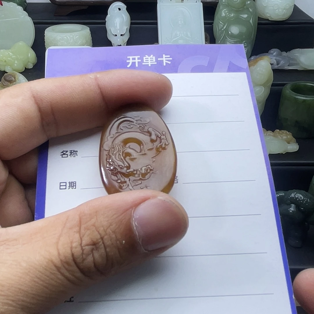 吊坠(不含链)未镶嵌和田玉