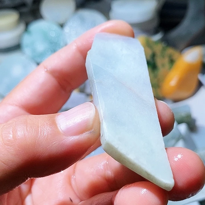 散珠翡翠边角料26