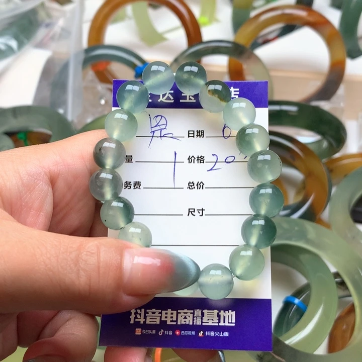 岫玉未镶嵌手串是***吖