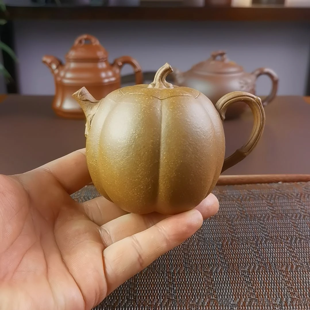 紫砂茶壶段泥南瓜250CC