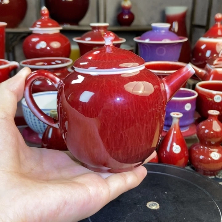 景德镇名陶坊原矿郎红50号