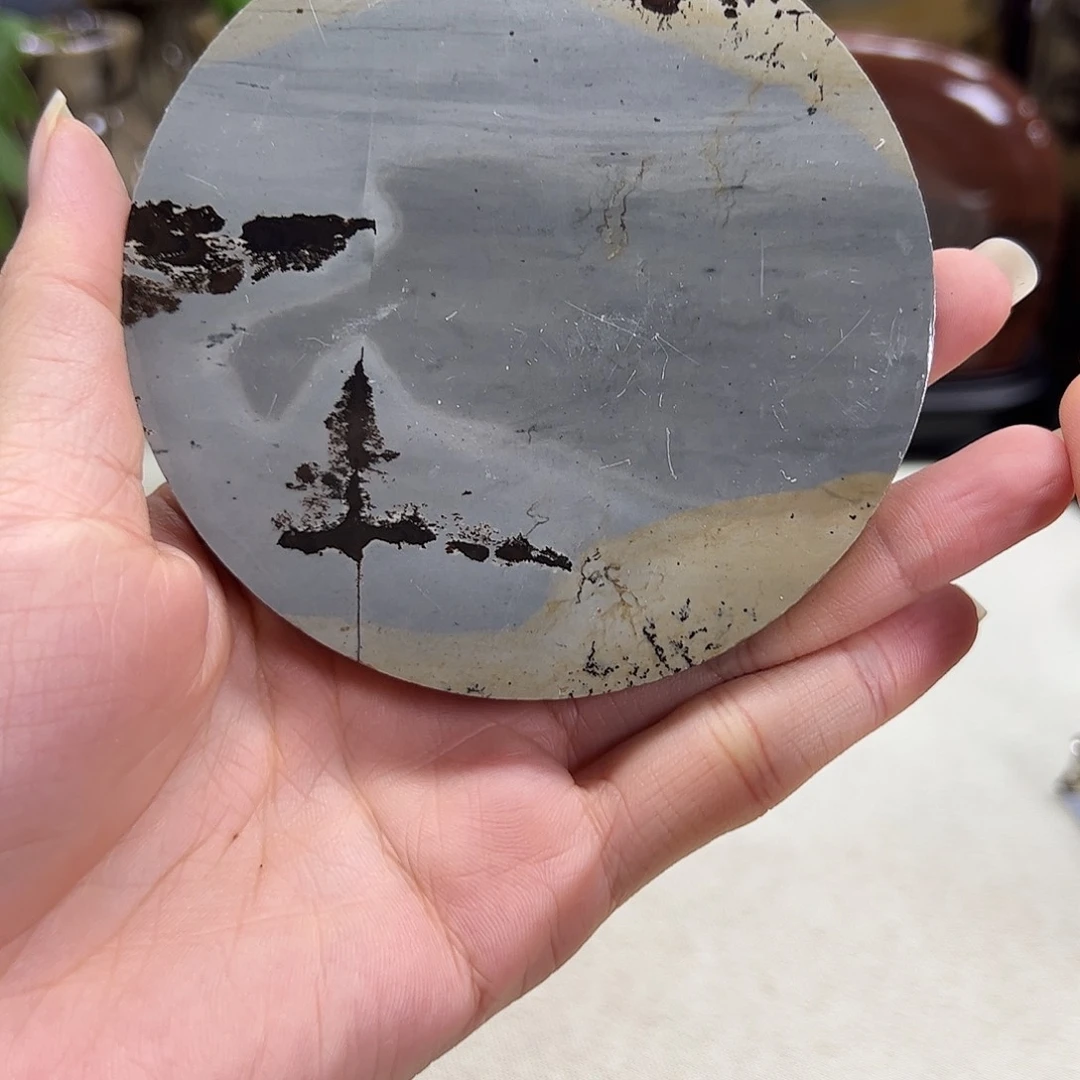 广西石天然国画石