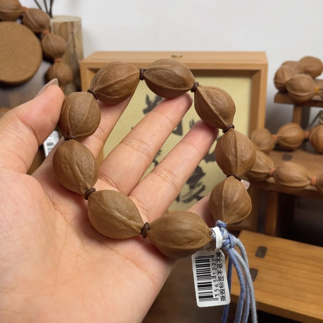 水***居手串/手链橄榄核20*29梅林铁核