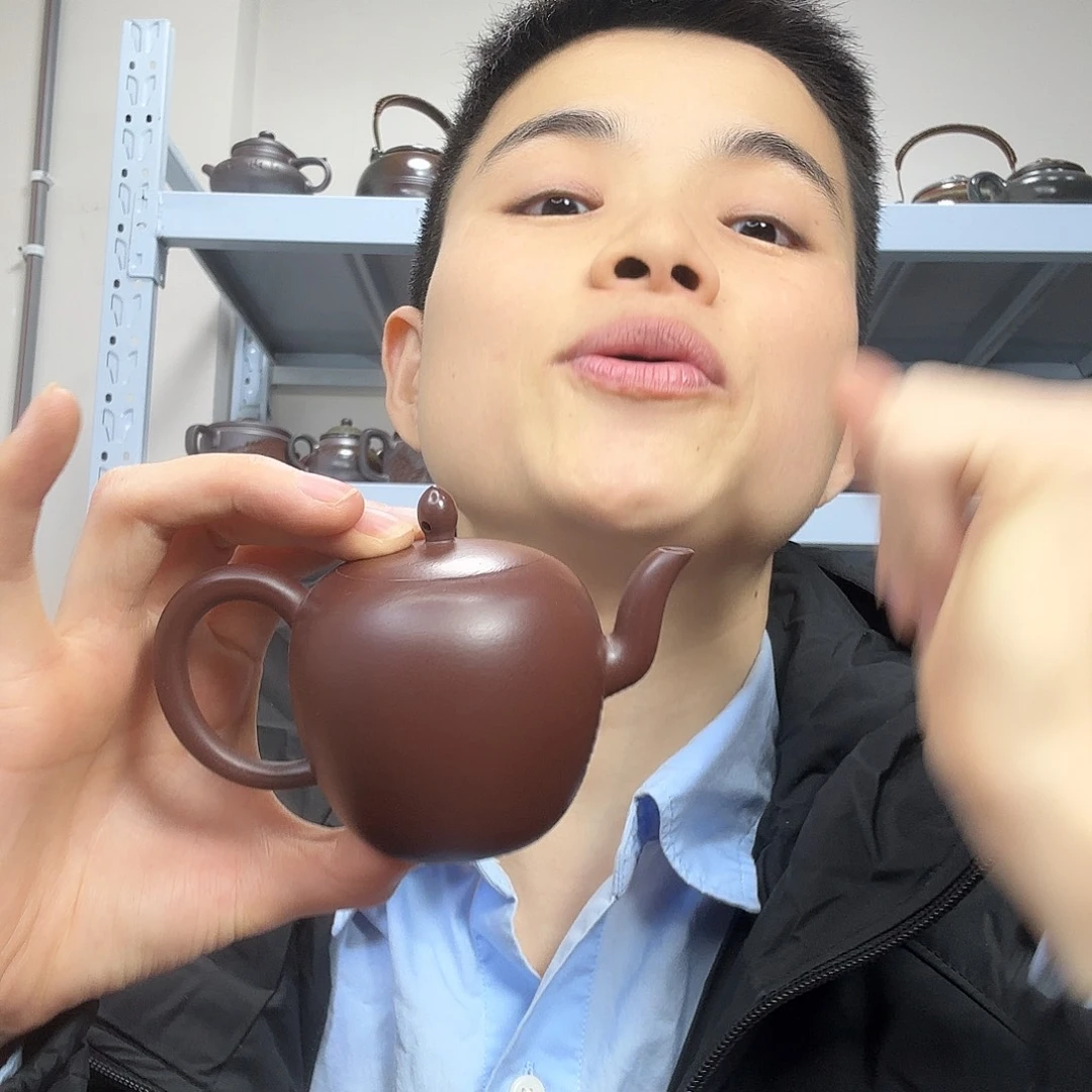 紫砂茶壶民间手艺人全手工制作