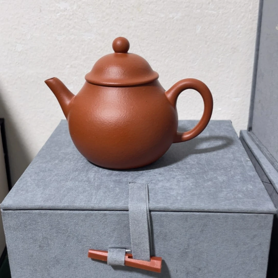 紫砂茶杯小煤窑朱泥梨形