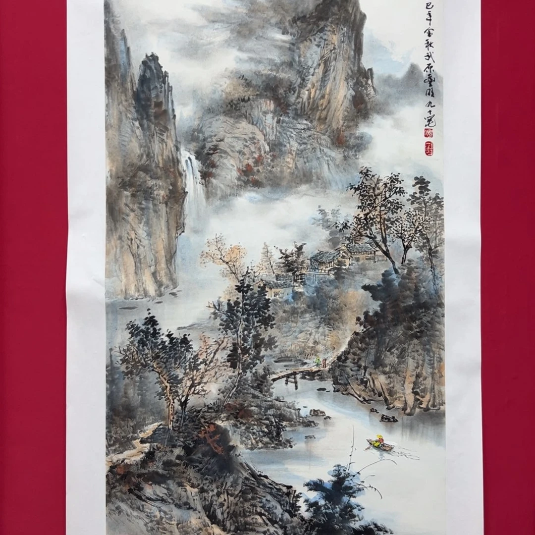 春***堂国画沈丰明8平尺精品